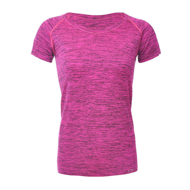 Women Yoga Short Sleeve T-Shirt - mensfitness